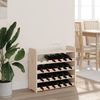 vidaXL Weinregal mit Oberplatte 67,5x25x60 cm Massivholz Kiefer 4007558 Bild 3