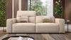 Sofanella 3-Sitzer LENOLA Ledergarnitur Relaxsofa Sofa in Schwarz XL: 242 Breite x 109 Tiefe Bild 4