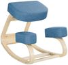 Vinsetto Stuhl Kniehocker für Zuhause, Büro (Gesundheitsstuhl, 1 St), Ergonomischer Kniestuhl aus Birke, Sitzhöhe verstellbar Bild 2