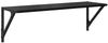 vidaXL Wandregale 2 pcs Schwarz Eichen-Optik 80 x 25 x 25,5 cm 882861 Bild 5