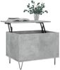 vidaXL Couchtisch Betongrau 60x44,5x45 cm Holzwerkstoff 830952 Bild 3