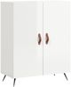 vidaXL Sideboard Hochglanz-Weiß 69,5x34x90 cm Holzwerkstoff 827694 Bild 2