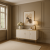 Livin Hill Stilig ST313A Kommode, MDF, Edelstahl, 87 x 40 x 160 cm Bild 5