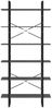 vidaXL Standregal Hoch Grau 100x30x210 cm Massivholz Kiefer 806564 Bild 5