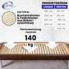 Coemo 2 x Lattenrost BASIC 80x200 starr zur Selbstmontage Bild 5