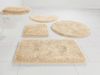 Bruno Banani Badematte Lana, Badvorleger, Badezimmer Teppich, rutschhemmend beschichtet, schnell trocknend, strapazierfähig, fußbodenheizungsgeeignet, Polyacryl, halbrund, Badteppich, Badematten, unifarben, auch als 3 teiliges Set & rund Bild 2