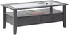 Couchtisch Provence 7 Gris Grau Massivholz Bild 2