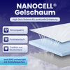 ARENSBERGER SARA Gelschaum Matratze 120x200 cm – 16 cm NANOCELL® Gel-Schaum – H3 Härtegrad – Atmungsaktiv – Abnehmbarer Bezug 240g/m² Bild 3