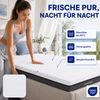 ARENSBERGER SARA Gelschaum Matratze 120x200 cm – 16 cm NANOCELL® Gel-Schaum – H3 Härtegrad – Atmungsaktiv – Abnehmbarer Bezug 240g/m² Bild 5
