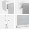 Rollo HWC-D52, Fensterrollo Seitenzugrollo Jalousie, 60x230 cm Sonnenschutz Verdunkelung blickdicht ~ hellgrün Bild 5