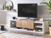 TV-Möbel weiß / heller Holzfarbton FULERTON Bild 3