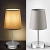 Tischlampe LED Lumiere 32x13x13 cm taupe Bild 5
