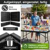 BRAST Bierzeltgarnitur Festzeltgarnitur Josef, 3er Set klappbar, inkl. Zubehör, (1x Tisch & 2x Sitzbänke, für bis zu 10 Personen), Einrastsystem & Tragegriffe Bild 4