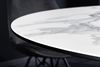 Eleganter Esstisch PARMA 120cm taupe natur Keramik Made-in-Italy Metall-Gestell Bild 4