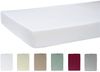 beties Spannbettlaken BasicSoft, Jersey, Gummizug: rundum, (1 Stück), Baby-/Kinder-Spannbetttuch 70x140 97% Baumwolle 3% Elasthan 200 g/m² Bild 2
