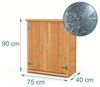 Relaxdays Pflanztisch mit Unterschrank Bild 4