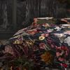 Essenza Bettwäsche Filou Dark Blue Satin 155 x 220 + 80 x 80 cm Bild 4