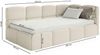 Selsey 'Cloudy' Jugendbett 90x200, Kopfteil links, Schwarz Bild 5