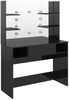 vidaXL Schminktisch mit LED-Beleuchtung 100x40x135 cm MDF 331541 Bild 5