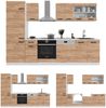 Küchenunterschrank R-Line Anthrazit Landhaus 30 cm AP Marmor Vicco Bild 3