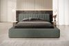 Polsterbett Doppelbett PEORIA Komplettset 140x200cm in Stoff Macau Forest Bild 2