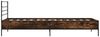 vidaXL Bettgestell Räuchereiche 100x200 cm Holzwerkstoff und Metall 845589 Bild 5
