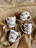 DUO ANIMALS Becher 400 ml BIRDIES in Metalldose, New Bone China Porzellan Bild 4