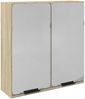 vidaXL Bad-Spiegelschrank Sonoma-Eiche 64,5x20x66,5 cm Holzwerkstoff 849655 Bild 2