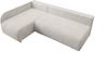 Ecksofa Klein, Sofa mit Schlaffunktion, Couch L-Form, Links Sofa, Cord-Stoff, 203 x 82 x 125 cm, Beige Bild 4