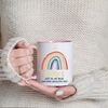 Youth Designz Tasse DANKE DASS DU UNS BEIM WACHSEN GEHOLFEN HAST Kaffeetasse Geschenk, Keramik, mit Süßem Spruch Bild 2