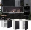 Hängeschrank Fame-Line Schwarz gestreift 45 cm Vicco Bild 2