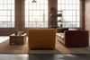 KAWOLA Sessel LAYLA Sitzelement Velvet gelb 74 x 99 x 92 cm Bild 5