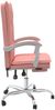 vidaXL Bürostuhl mit Liegefunktion Rosa Kunstleder, Drehbar [349757] Bild 4
