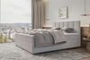 99rooms Boxspringbett Bergamo (Schlafzimmerbett, Bett), 140/160/180/200x200 cm, in Webstoff MALMO_NEW, mit Topper Bild 4