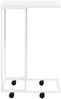 vidaXL Beistelltisch mit Rollen Weiß 40x30x63,5 cm Holzwerkstoff 343099 Bild 3