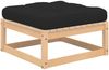 vidaXL 3-tlg. Garten-Lounge-Set mit Kissen Massivholz Kiefer 3083771 Bild 5