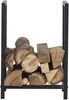 Kaminholzregal Torsås 40x30x50cm aus Stahl Schwarz [en. casa] Bild 4
