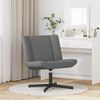 vidaXL Drehstuhl Dunkelgrau 63 x 75 x 76 cm Stoff 42007326 Bild 3
