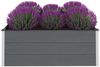 vidaXL Garten-Hochbeet WPC 150 x 100 x 54 cm Grau 43609 Bild 3