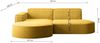 Kaiser Möbel Ecksofa Designer MODENA STUDIO L stoff Poso, Neve, Quelle Bild 3