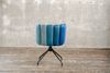 KAWOLA Esszimmerstuhl JADA Drehstuhl Velvet blau 79 x 55 x 58 cm Bild 5