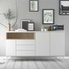 INOSIGN Sideboard Roommers, Anrichte, Kommode, Stauraum, Kommode, Breite 176 cm, Höhe 90 cm, 1 offenes Fach mit Rahmen-Optik Bild 2