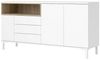 INOSIGN Sideboard Roommers, Anrichte, Kommode, Stauraum, Kommode, Breite 176 cm, Höhe 90 cm, 1 offenes Fach mit Rahmen-Optik Bild 4