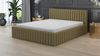 Polsterbett LOG 180x200 mit Matratze, Bettkasten und Lattenrost. Farbe: BEIGE 24 Bild 2