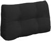 vidaXL Rücken Kissen Schwarz 80 x 24 x 50 cm Stoff 42014414 Bild 2