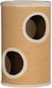 MC Star Kratzbaum Katzenbaum mit viel Platz, Plüschbezug, Sisal-Oberfläche, Φ35 x 60H cm, Braun-Beige, 10 kg Bild 1