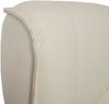 MCA Relaxsessel Hamilton, Fernsehsessel Hocker, Echtleder 130kg belastbar ~ creme, honigfarben Bild 4