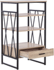 Bücherregal mit 3 Fächern KEENE Heller Holzfarbton Bild 4