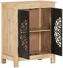 vidaXL Sideboard 60 x 35 x 75 cm Massivholz Mango [323600] Bild 3