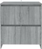 vidaXL Sideboards 2 Stk. Grau Sonoma 70x41x75 cm Holzwerkstoff 3098095 Bild 3